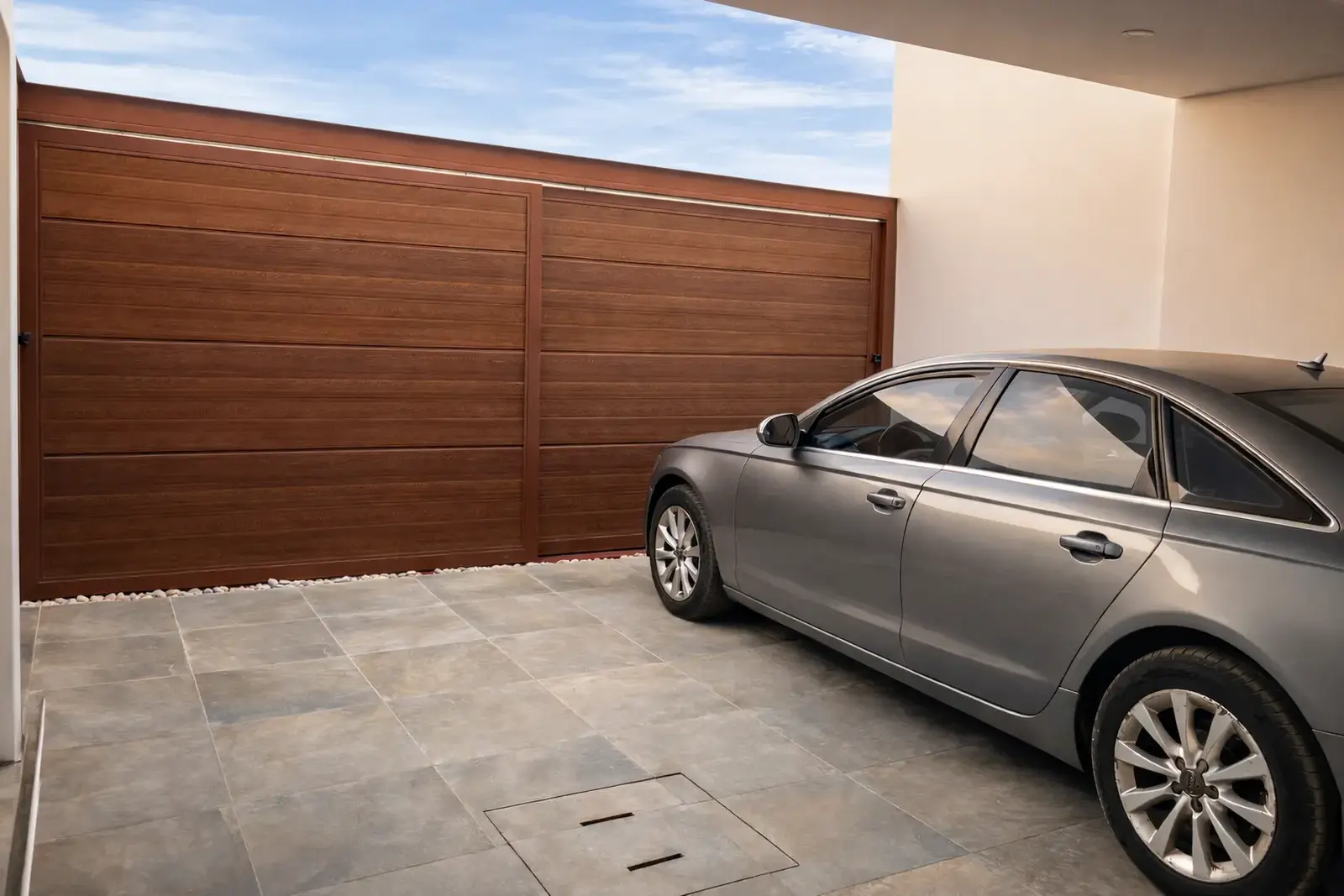 Estacionamiento privado para 2 autos – Casa Chocaya Asia
