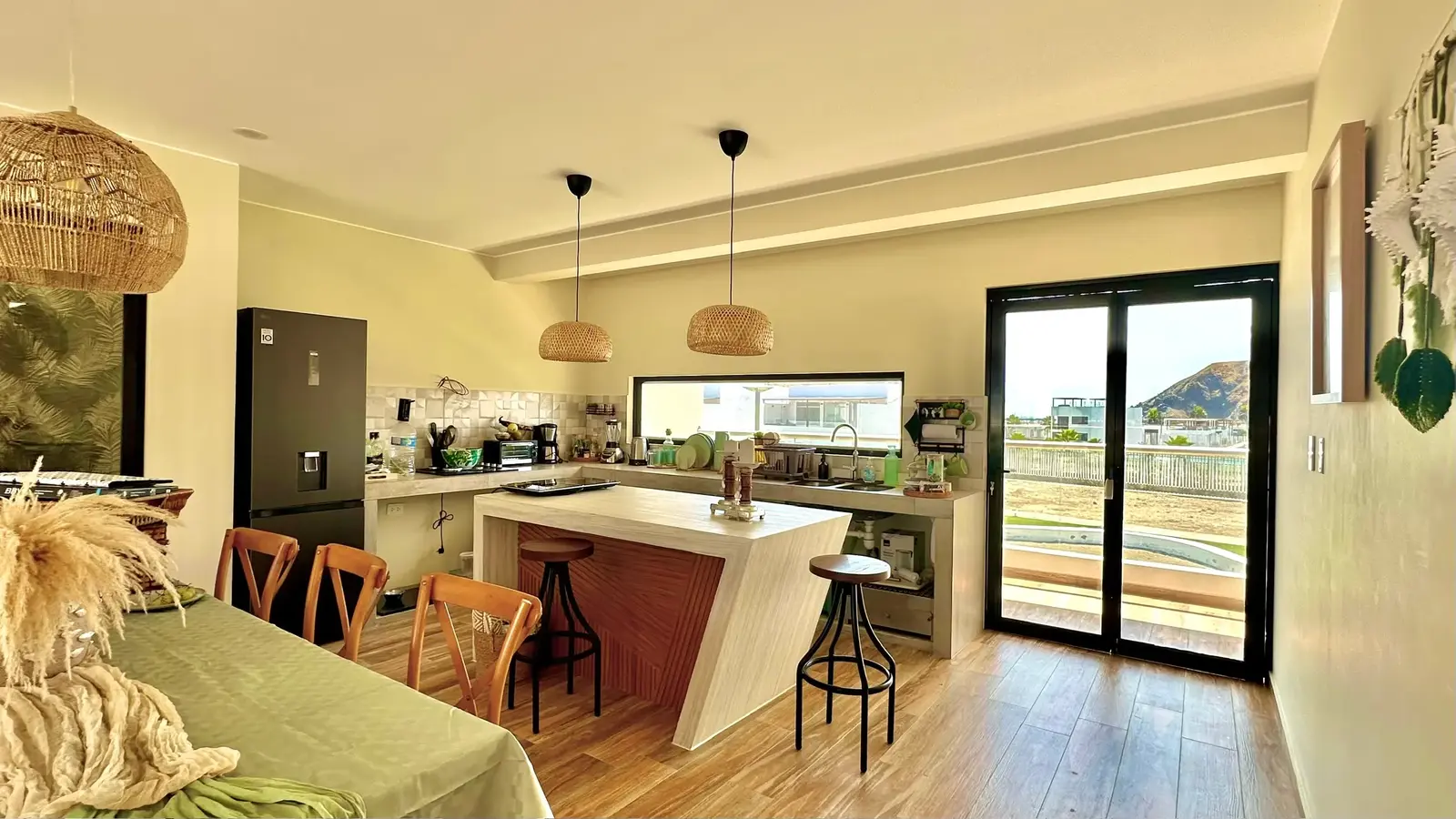 Cocina equipada Casa Chocaya – casa de playa con cocina completa