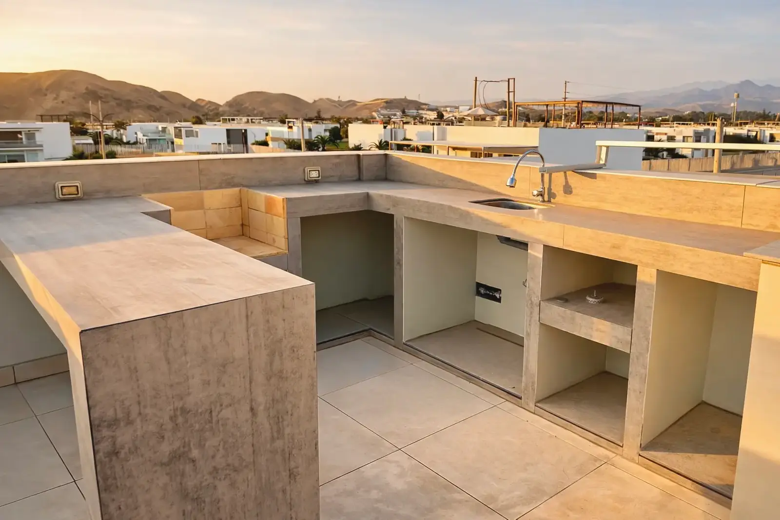 Terraza con vista al mar – Casa Chocaya Asia Lima