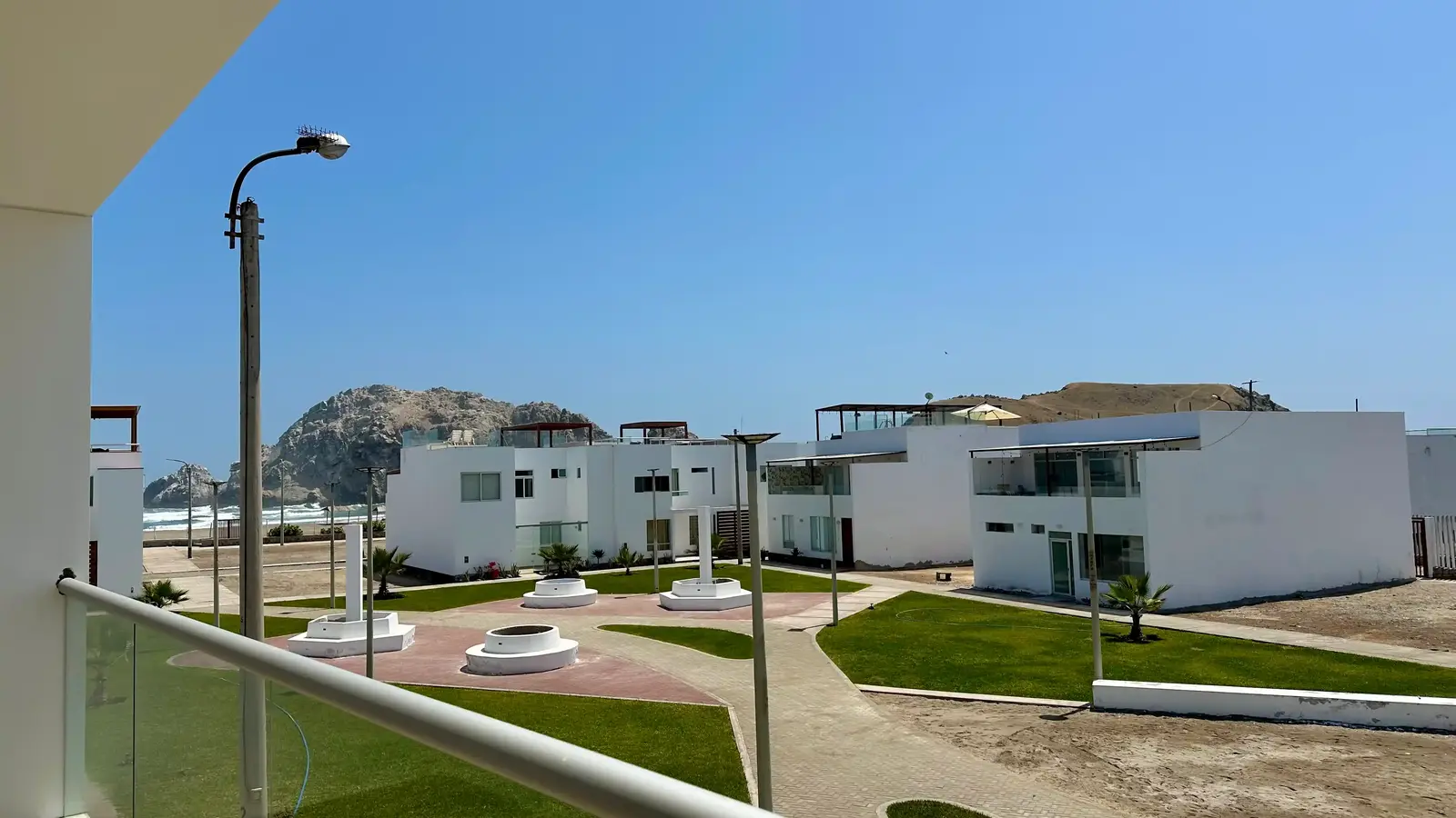 Vista al parque del condominio – Casa Chocaya Chocaya Asia Lima