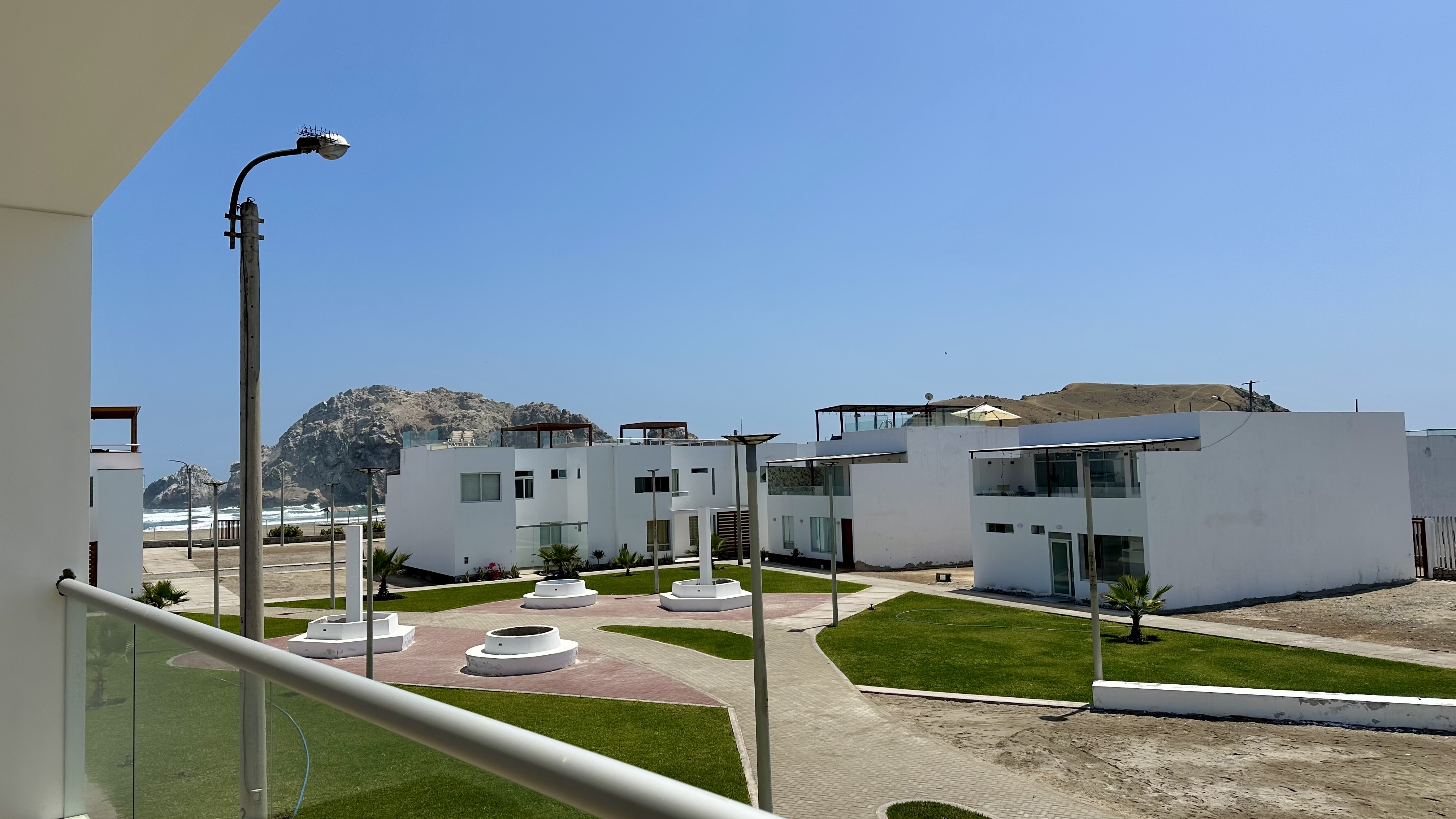 Vista al parque del condominio – Casa Chocaya Chocaya Asia Lima