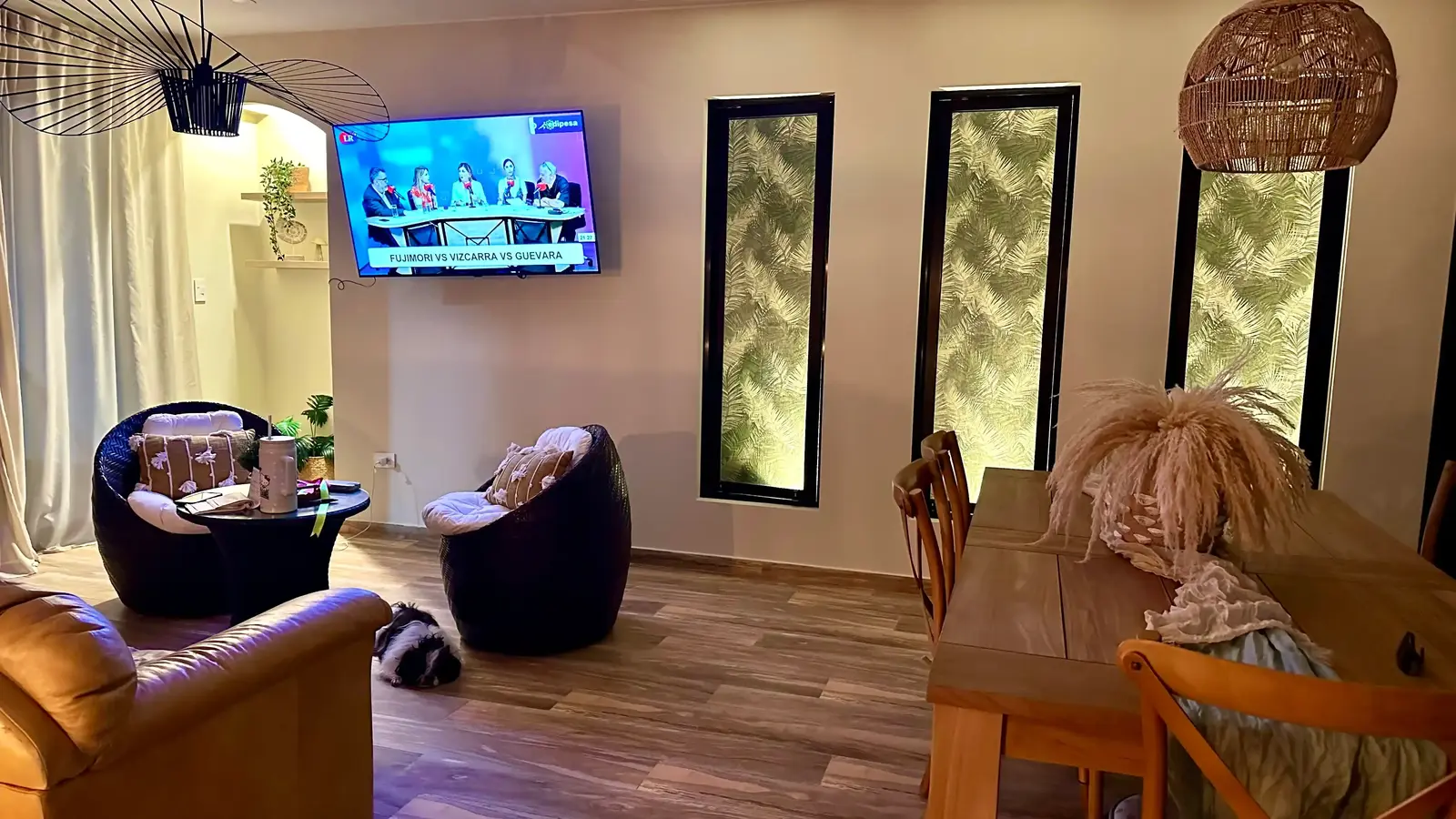 Living comedor – Casa Chocaya alquiler vacaciones Peru